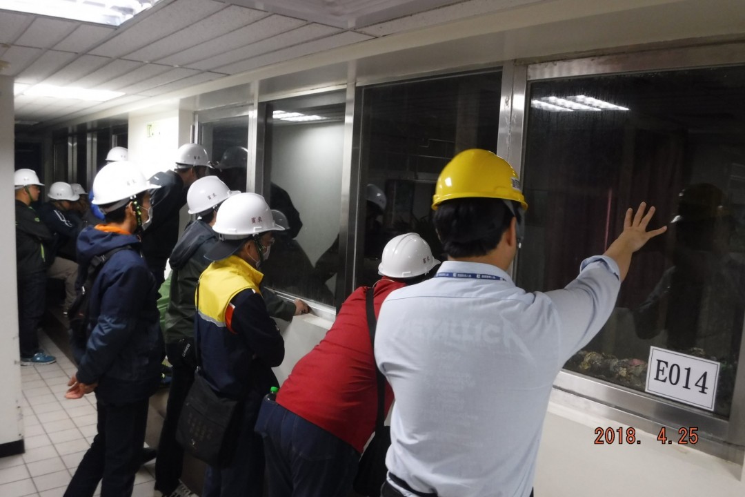 現場參觀-6樓參觀走道