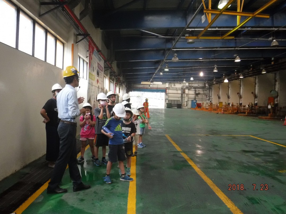 現場參觀-垃圾傾卸平台