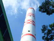 樹林焚化廠廠區剪影-煙囪