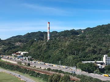 樹林焚化廠廠區剪影-焚化廠遠景
